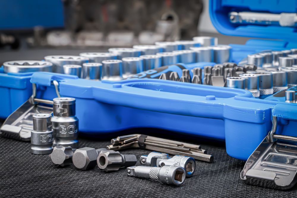 Produktbild BGS Steckschlüssel Satz 192 teilig Zwölfkant Antrieb 6,3 mm / 10 mm / 12,5 mm bild 3