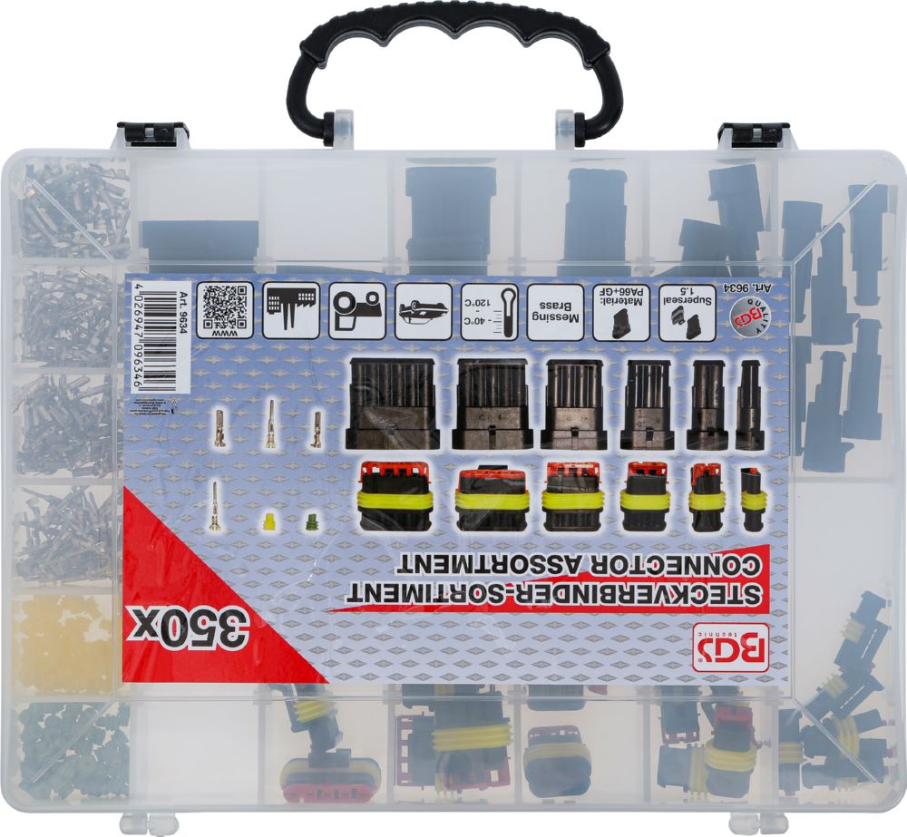 Produktbild BGS Steckverbinder Sortiment 350 teilig bild 3