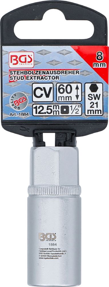 Produktbild Stehbolzen Ausdreher 12,5 mm 1/2 Zoll 8 mm bild 4