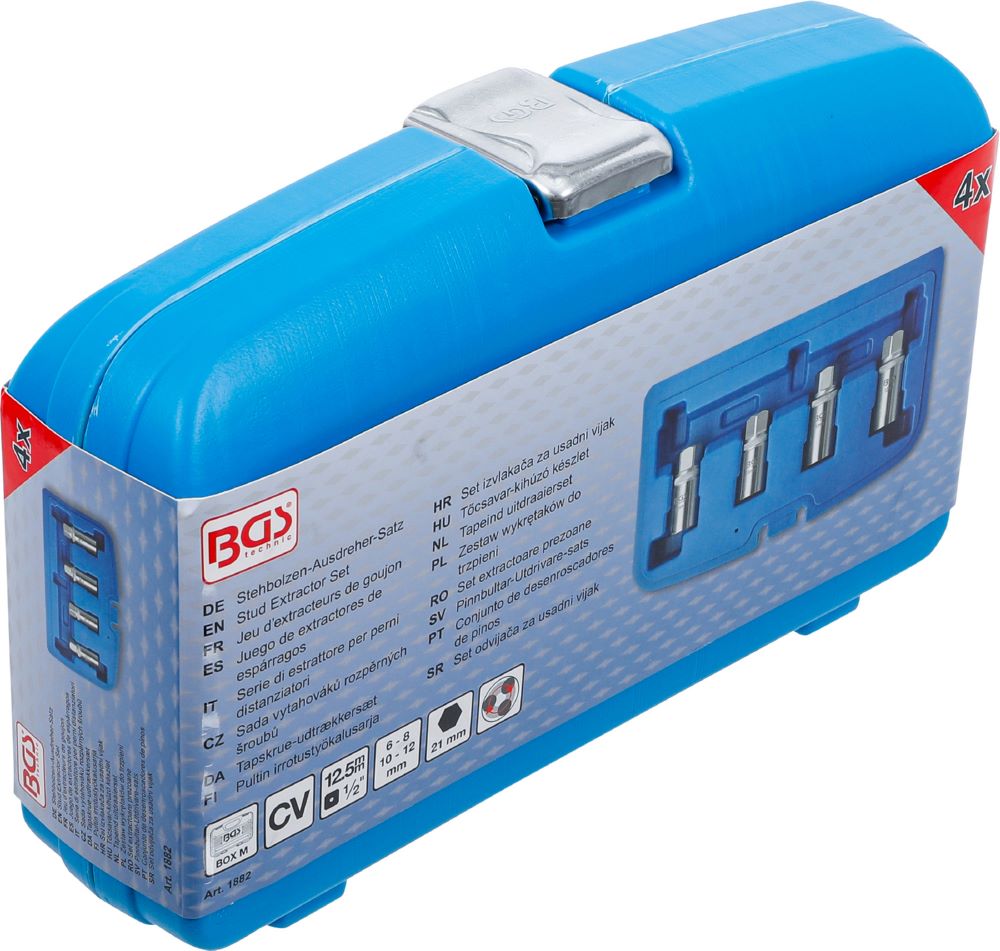 Produktbild Stehbolzen Ausdreher Satz 6 - 12 mm 4 teilig bild 6