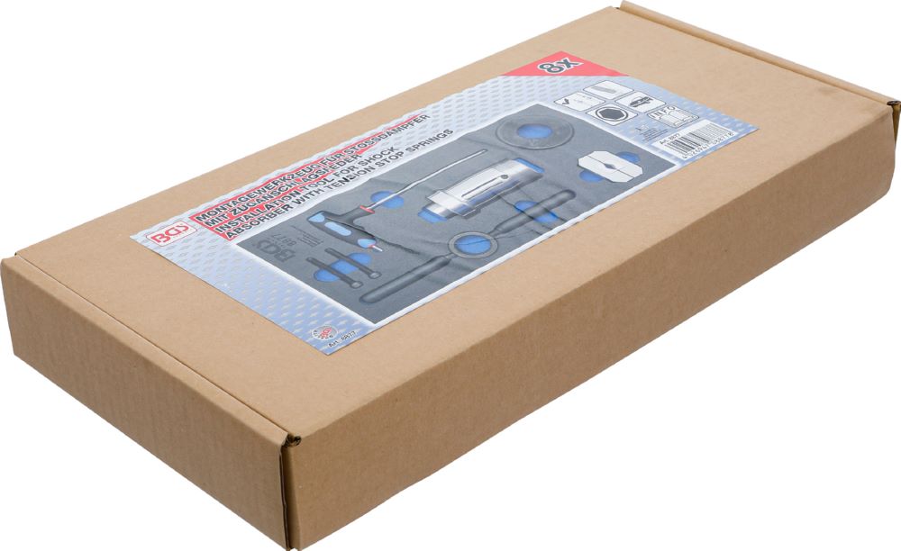 Produktbild BGS Stoßdämpfer Werkzeug Satz für Stoßdämpfer mit Zuganschlagsfeder 8 teilig bild 3