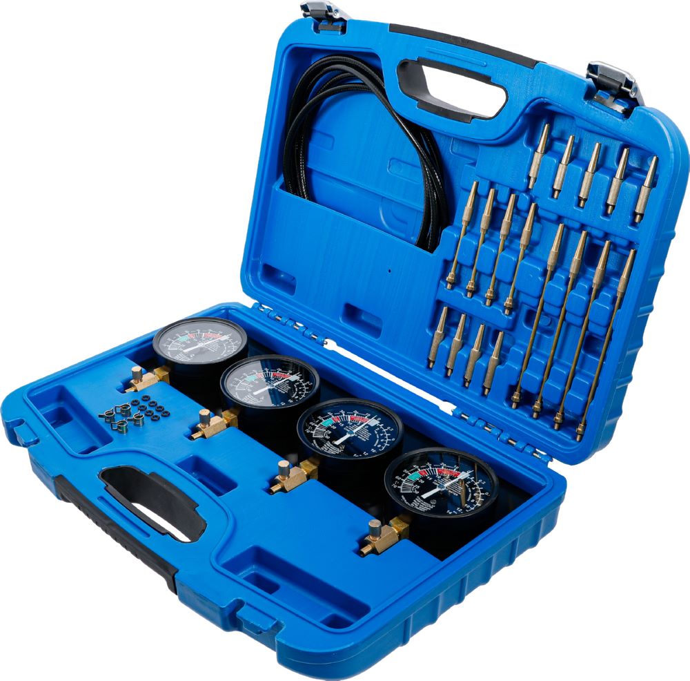 Produktbild BGS Synchron Vergaser Testgerät mit 4 Synchronuhren 29 teilig bild 3