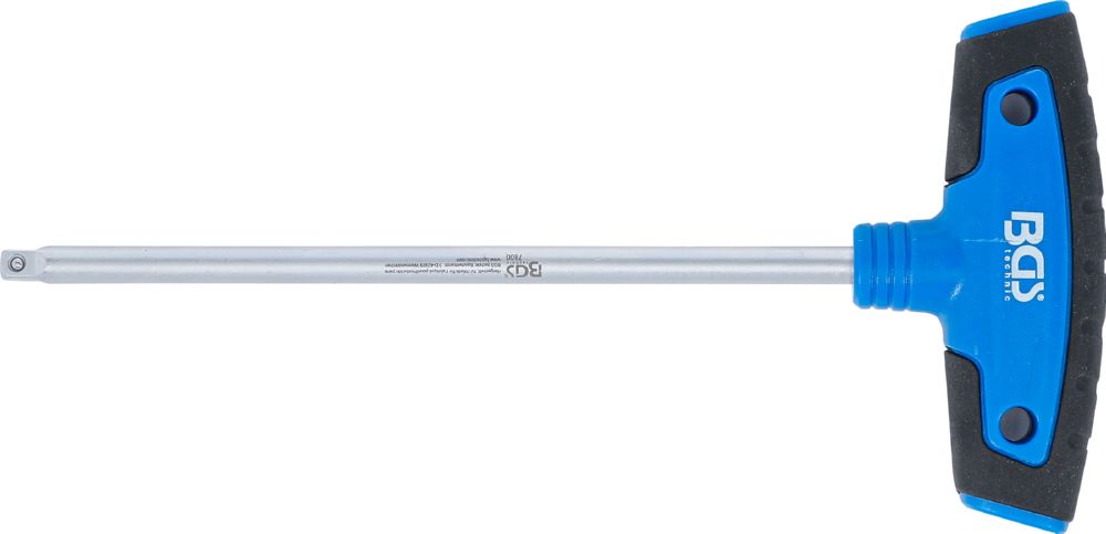 Produktbild T-Griff Abtrieb Außenvierkant 6,3 mm 1/4 Zoll 230 mm bild 3