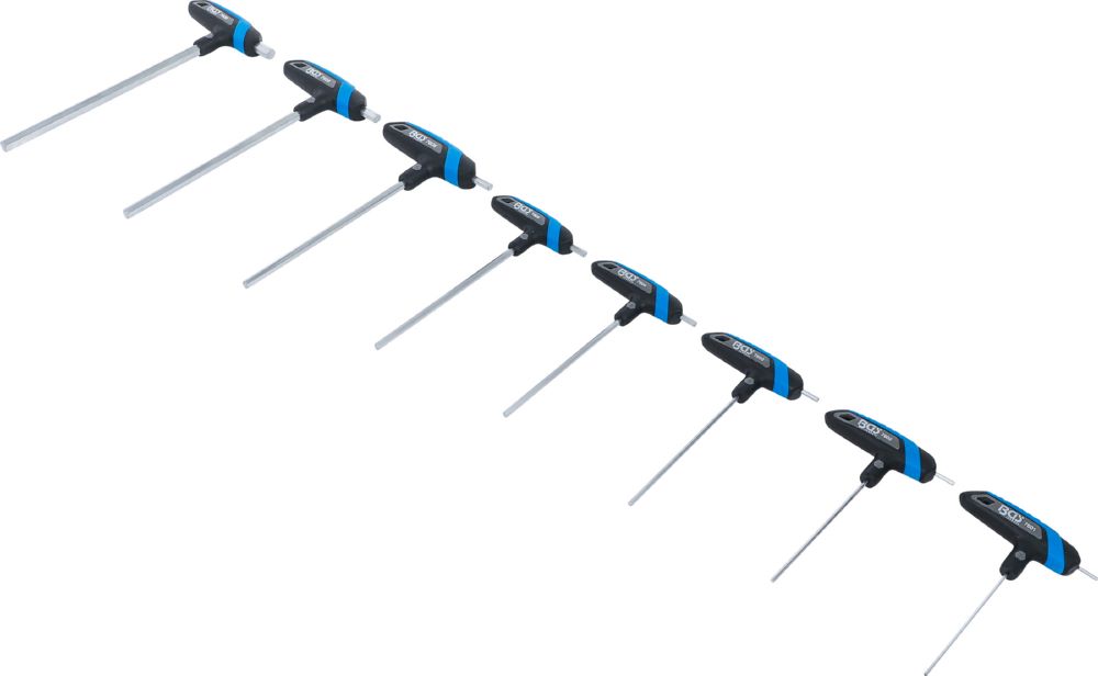 Produktbild BGS T-Griff-Schlüssel Satz Innensechskant 2 - 10 mm 8 teilig bild 2