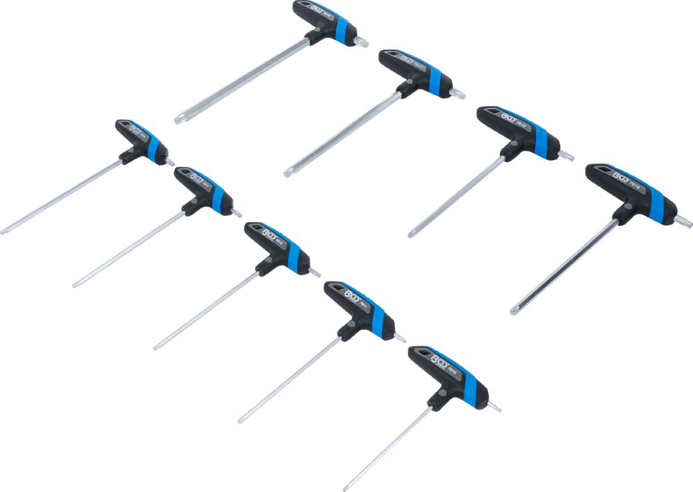 Produktbild BGS T-Griff Schlüssel-Satz T10 - T50 9 teilig T-Profil bild 2