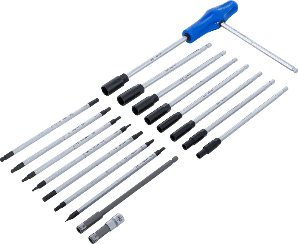 Produktbild BGS T-Griff Schraubendreher und Steckschlüssel Satz 19 teilig bild 2
