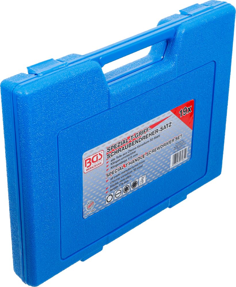 Produktbild BGS T-Griff Schraubendreher und Steckschlüssel Satz 19 teilig bild 7