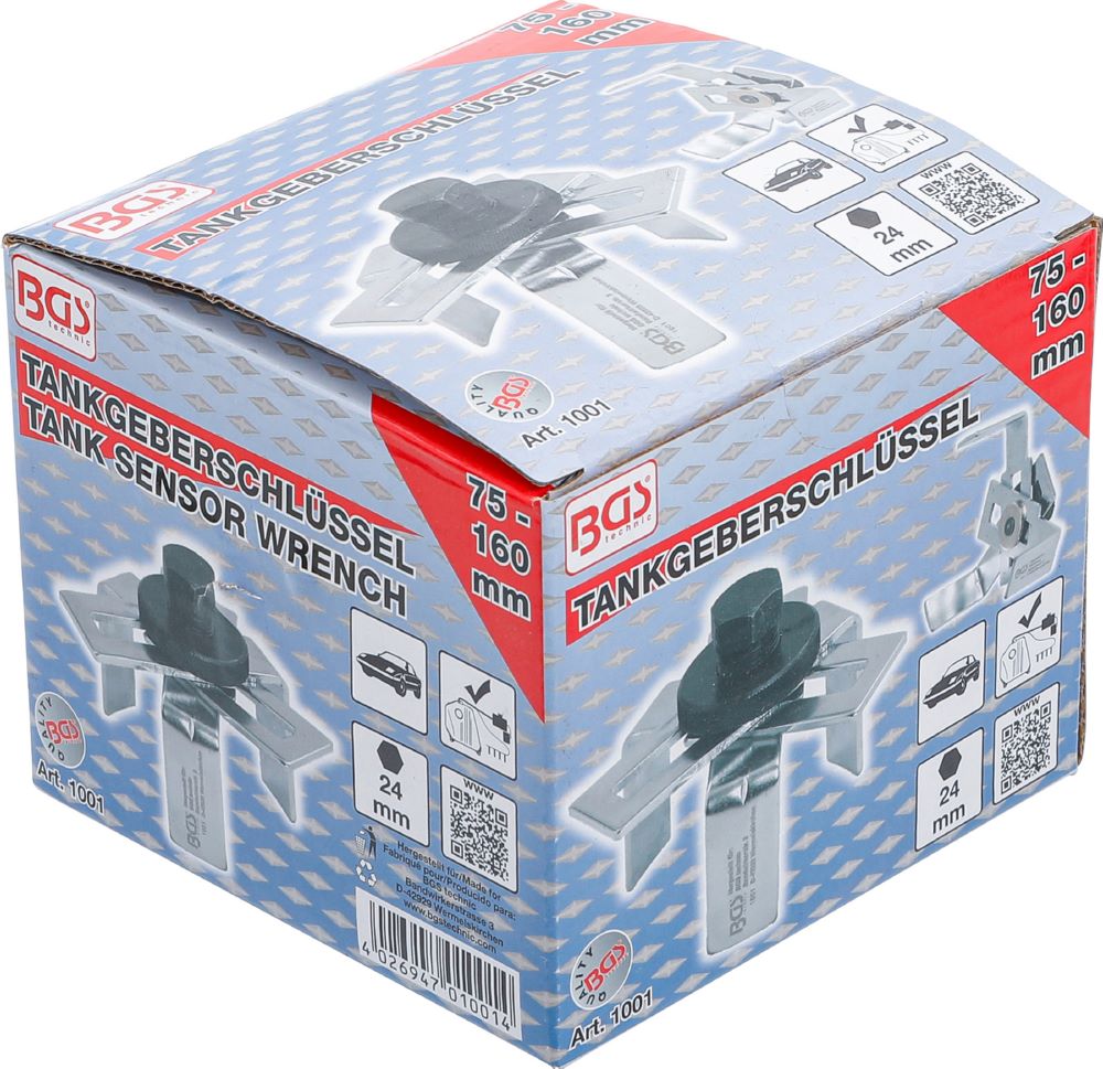 Produktbild BGS Tankgeberschlüssel verstellbar Antrieb Außensechskant 24 mm bild 4