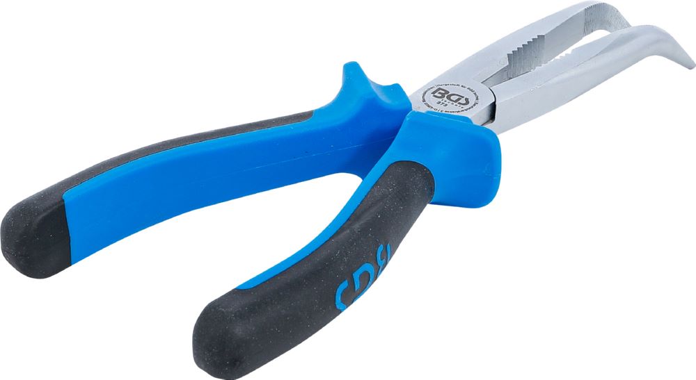 Produktbild BGS Telefonzange gebogen 200 mm Blau bild 3