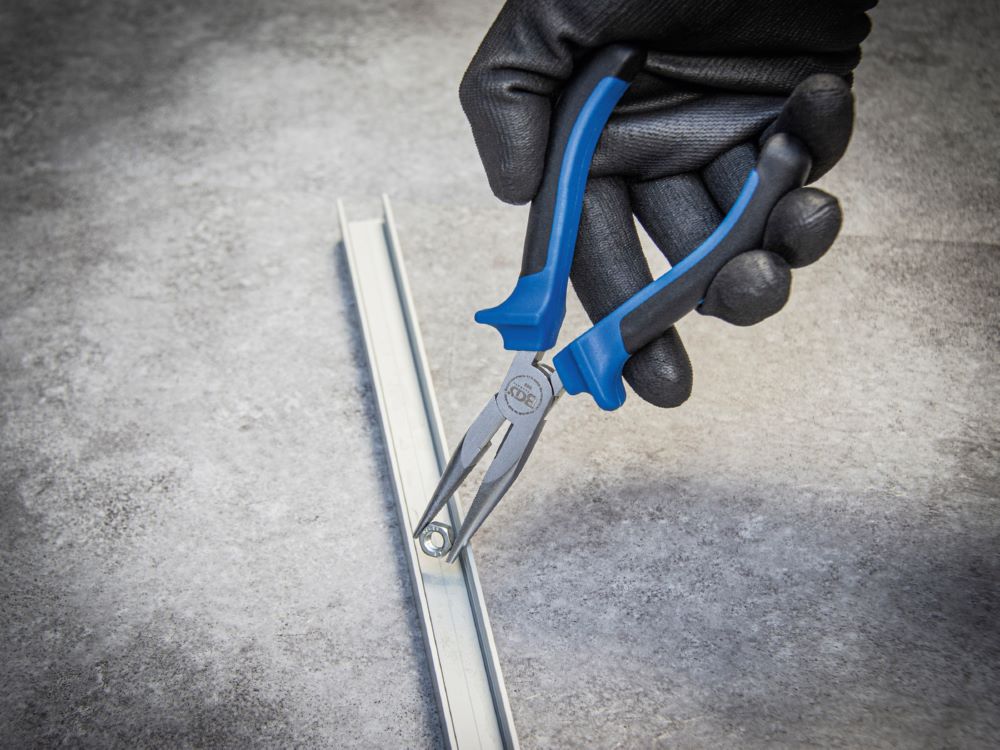 Produktbild BGS Telefonzange gerade 160 mm Blau bild 4