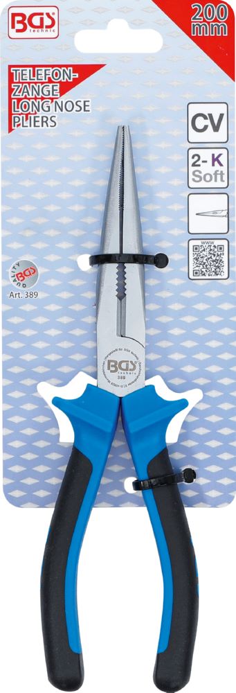 Produktbild BGS Telefonzange gerade 200 mm bild 5