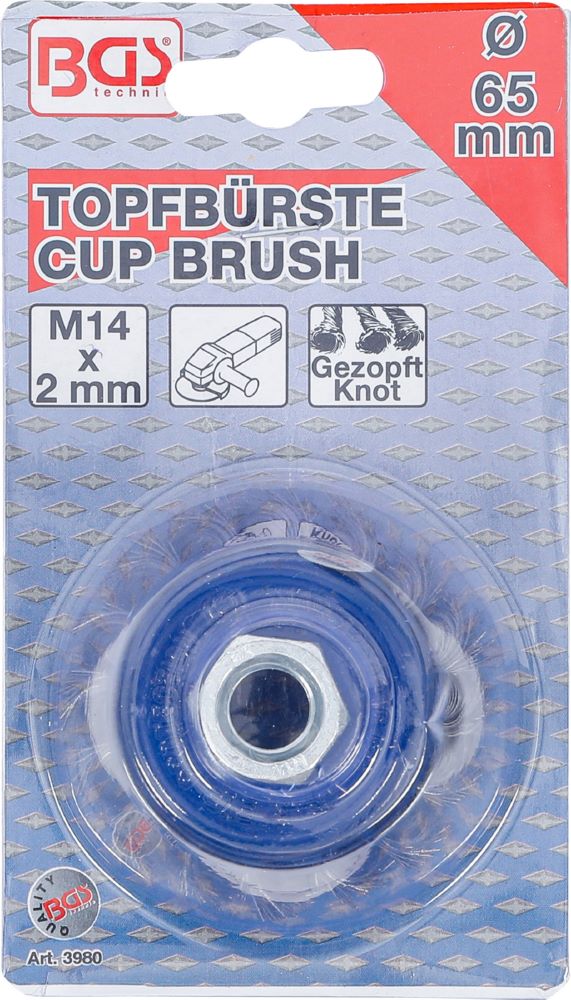 Produktbild Topfbürste Aufnahme M14 x 2,0 Durchmesser 65 mm bild 7