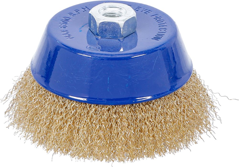 Produktbild BGS Topfbürste Aufnahme M14 x 2,0 Durchmesser 125 x 75 mm