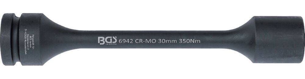 Produktbild Torsions Kraft Steckschlüssel Einsatz Sechskant Antrieb vierkant 1 Zoll 30 mm bild 3