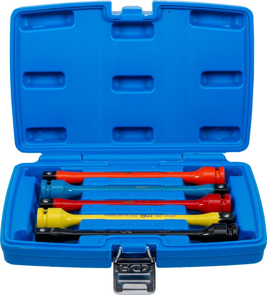 Produktbild BGS Torsionsstab Satz 12,5 mm 1/2 Zoll 100 - 150 Nm 5 teilig