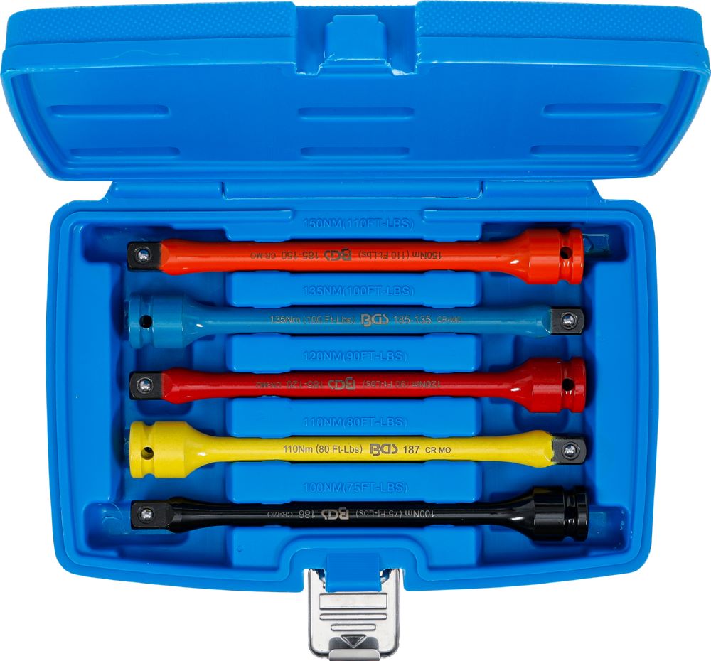 Produktbild Torsionsstab Satz 12,5 mm 1/2 Zoll 100 - 150 Nm 5 teilig bild 4