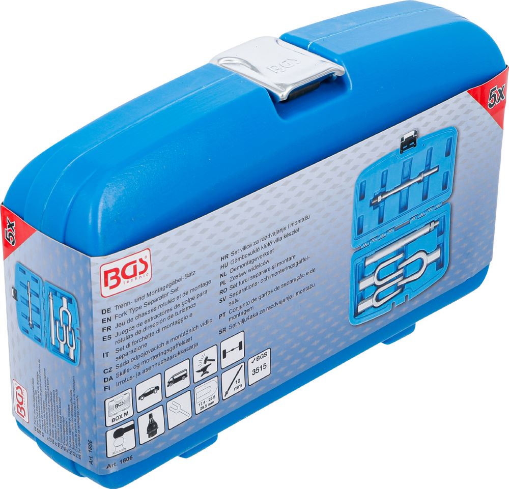 Produktbild BGS Trenn und Montagegabel Satz 5 teilig bild 10
