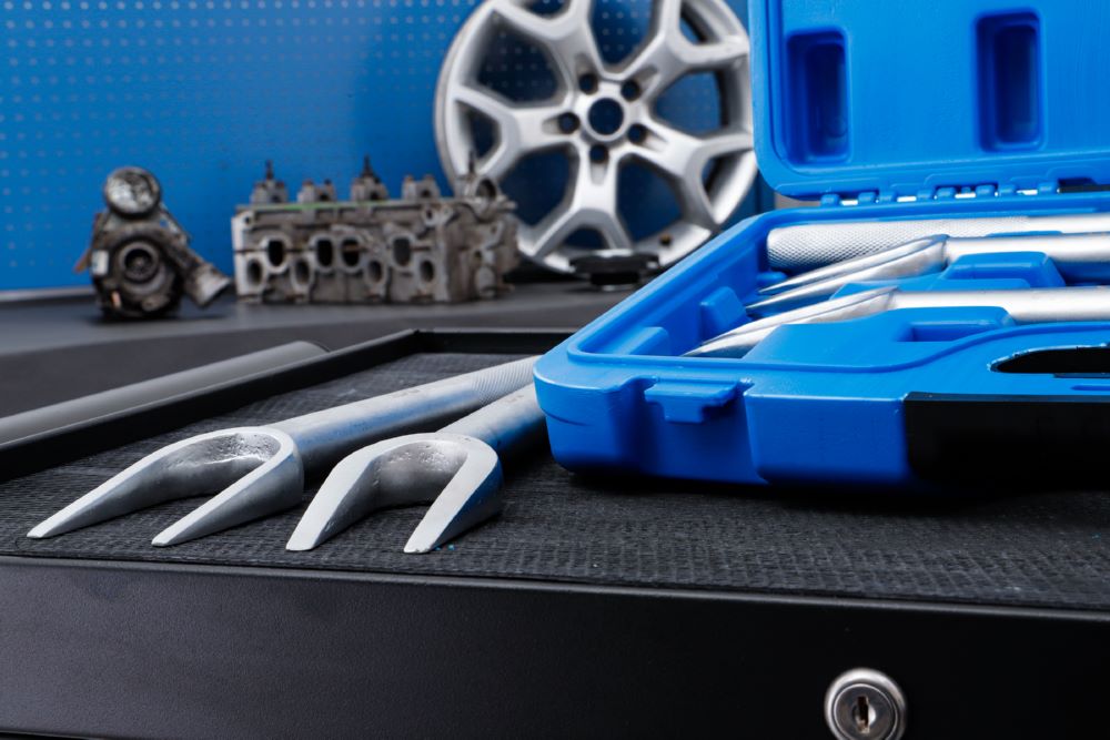 Produktbild BGS Trenn und Montagegabel Satz 5 teilig bild 2