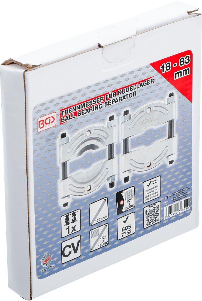 Produktbild BGS Trennmesser für Kugellager 18 - 83 mm bild 6