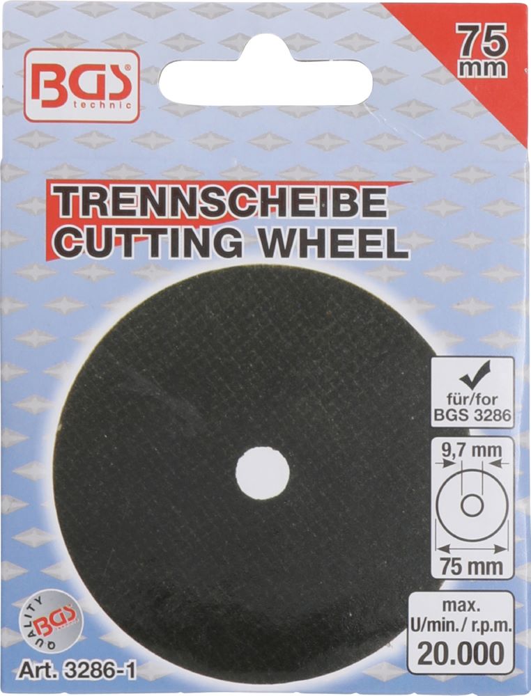 Produktbild BGS Trennscheibe 75 x 1,8 x 9,7 mm bild 2