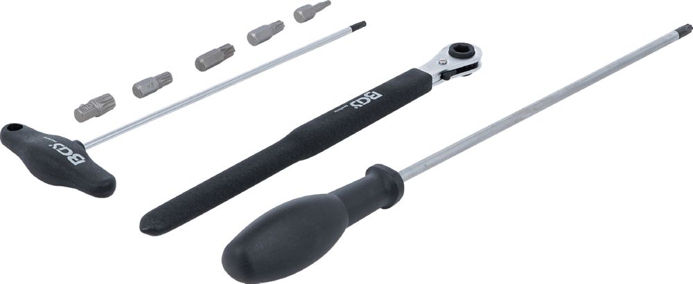 Produktbild BGS Türscharnier Werkzeug Satz 8 teilig bild 2