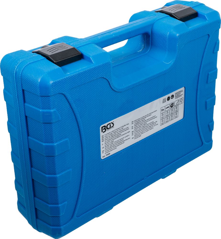 Produktbild BGS Turbolader Ladeluft System Prüfkoffer Satz 9 teilig bild 4