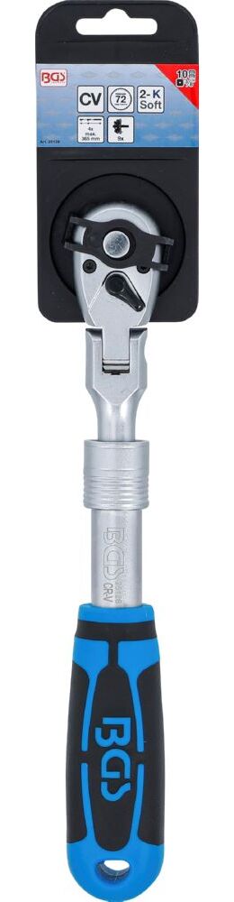 Produktbild Umschaltknarre ausziehbar abwinkelbar Abtrieb Außenvierkant 3/8 Zoll 260-365 mm bild 6