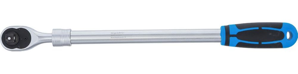 Produktbild Umschaltknarre ausziehbar extra lang Abtrieb Außenvierkant 1/2 Zoll 455-595 mm bild 5