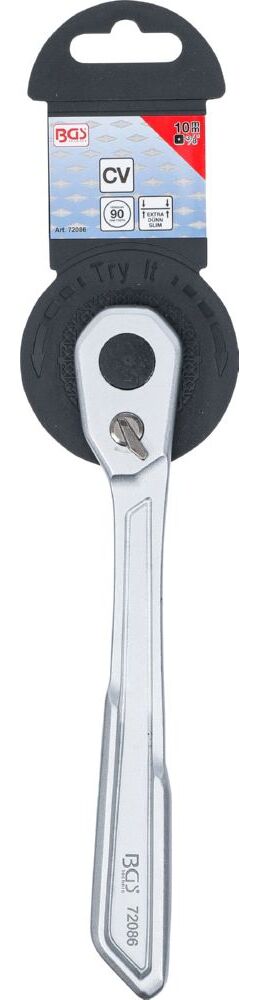 Produktbild Umschaltknarre extra flach feinverzahnt Abtrieb Außenvierkant 3/8 Zoll bild 6