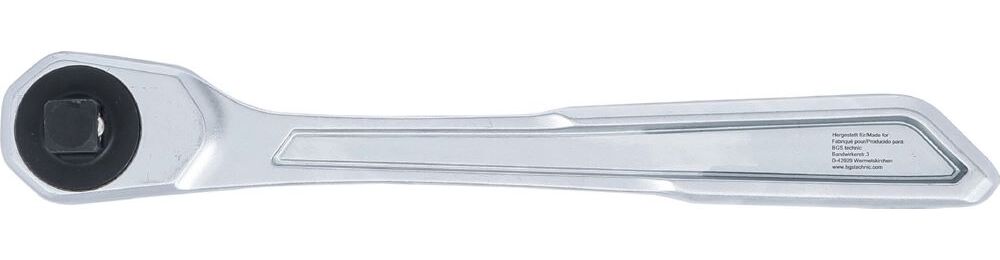 Produktbild Umschaltknarre extra flach feinverzahnt Abtrieb Außenvierkant 12,5 mm 1/2 Zoll bild 5