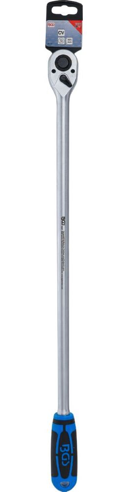 Produktbild Umschaltknarre extra lang Abtrieb Außenvierkant 12,5 mm 1/2 Zoll 605 mm bild 6