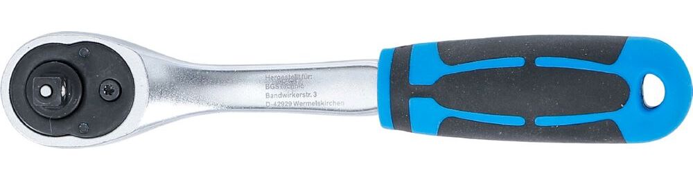 Produktbild Umschaltknarre feinverzahnt Abtrieb Außenvierkant 6,3 mm 1/4 Zoll bild 5