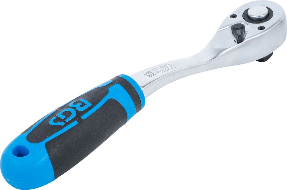 Produktbild Umschaltknarre feinverzahnt Abtrieb Außenvierkant 12,5 mm 1/2 Zoll bild 4