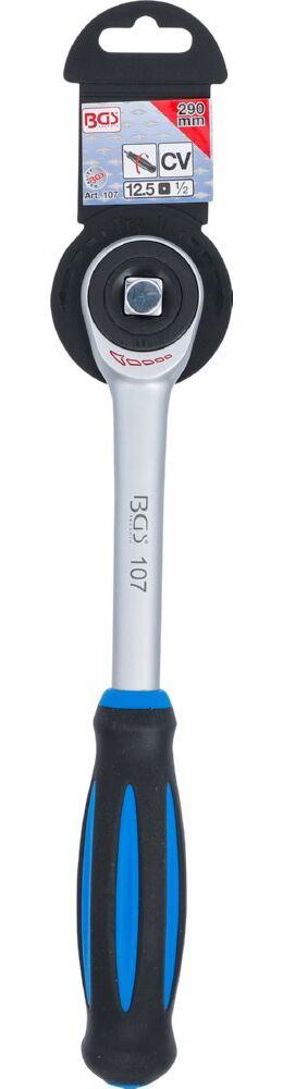 Produktbild Umschaltknarre mit Drehgriff Abtrieb Außenvierkant 12,5 mm 1/2 Zoll bild 6