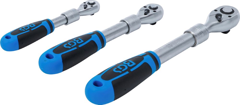 Produktbild Umschaltknarren Satz ausziehbar 3 teilig bild 5