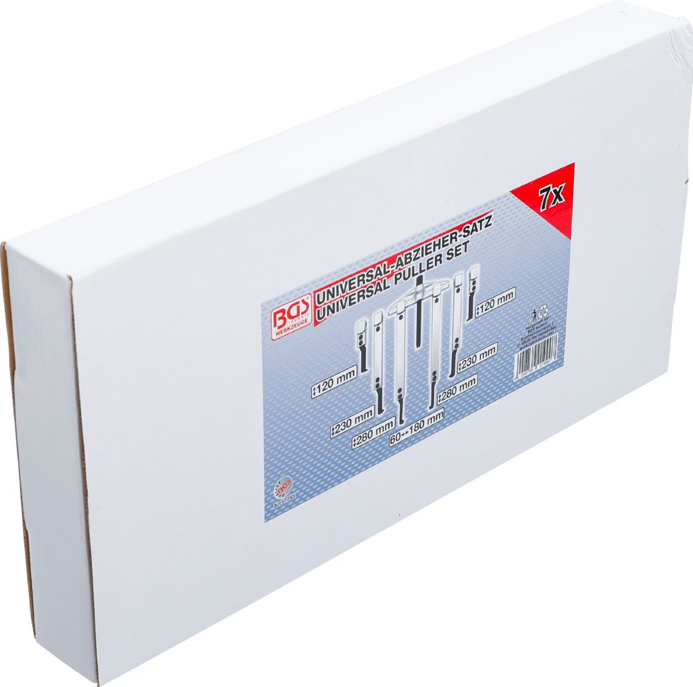 Produktbild BGS Universal Abzieher Satz 2-armig 35 - 130 mm 7 teilig bild 5