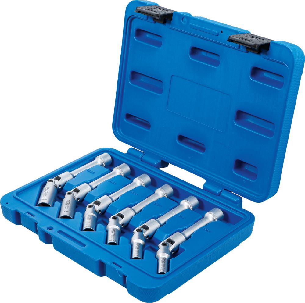 Produktbild BGS Universal Glühkerzen Gelenkschlüssel Satz Sechskant Innenvierkant 10 mm 8-16 mm bild 4