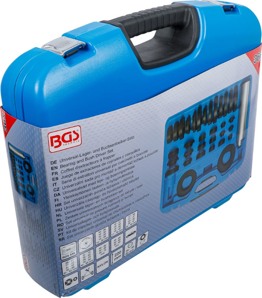 Produktbild BGS Universal Lager und Buchsentreiber Satz Nylon 36 teilig bild 6