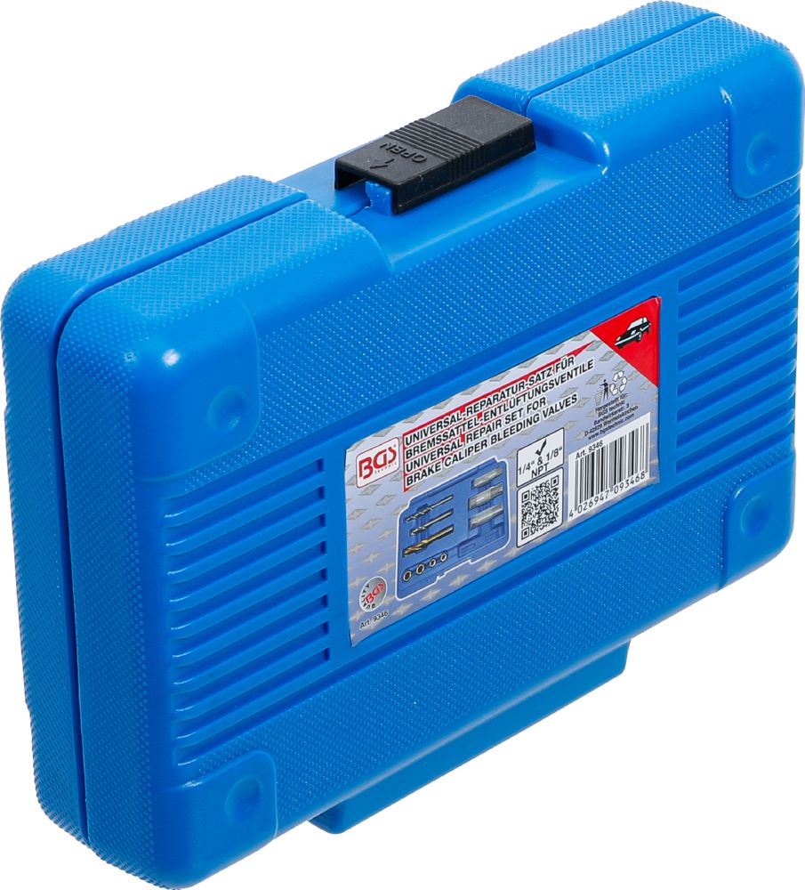 Produktbild BGS Universal Reparatur Satz für Bremssattel-Entlüftungsventile 1/4 / 1/8 Zoll NPT bild 6