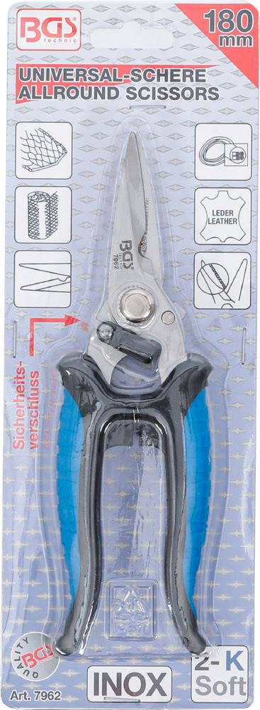 Produktbild BGS Universal Schere Edelstahl 180 mm bild 4