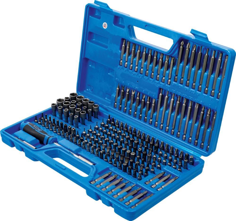 Produktbild Universal-/Sicherheits Bit-Satz Antrieb Außensechskant 1/4 Zoll 208 teilig bild 4