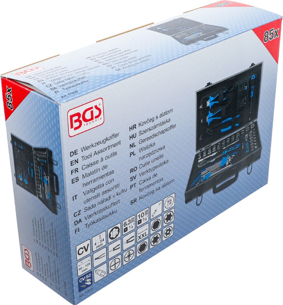 Produktbild Universal Werkzeugkoffer 85 teilig bild 10