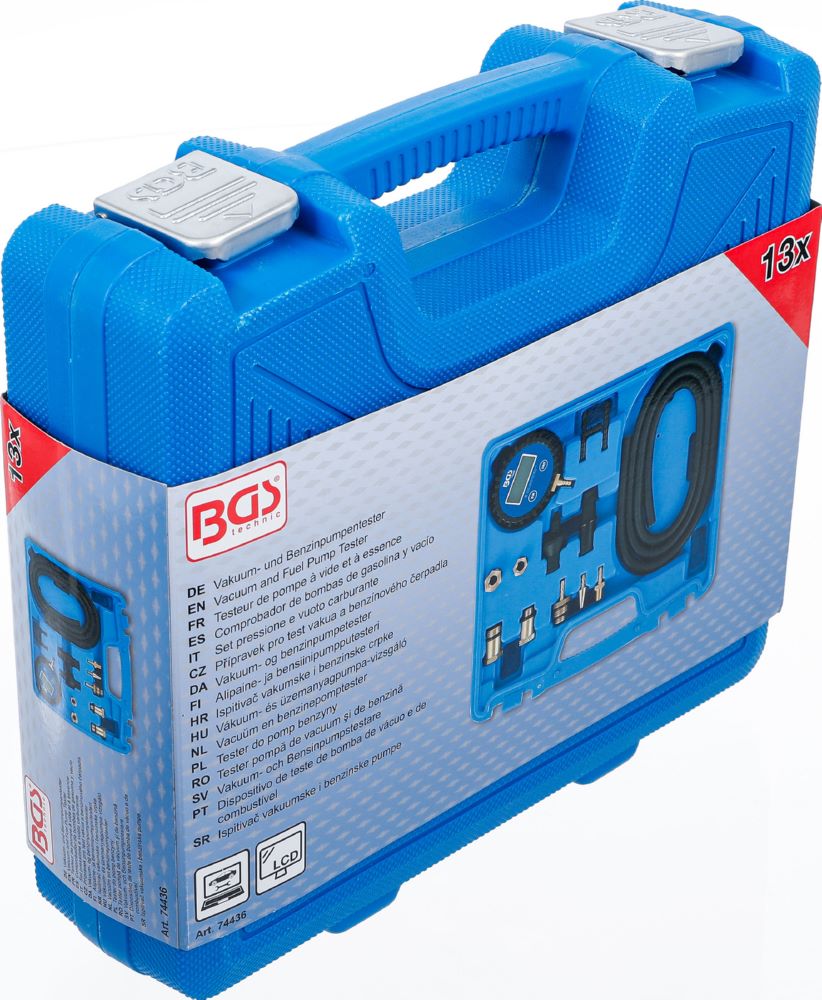 Produktbild Vakuum- und Benzinpumpentester digital mit Adapter-Satz bild 6