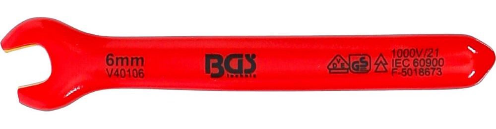 Produktbild BGS VDE Einmaulschlüssel 6 mm bild 3
