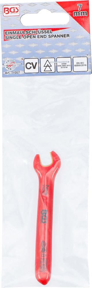 Produktbild BGS VDE Einmaulschlüssel 7 mm bild 4