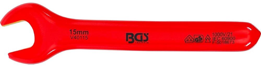Produktbild BGS VDE Einmaulschlüssel 15 mm bild 3