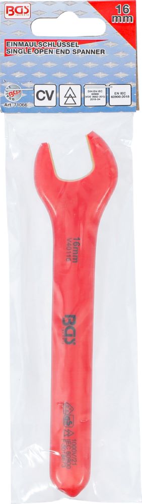 Produktbild BGS VDE Einmaulschlüssel 16 mm bild 4