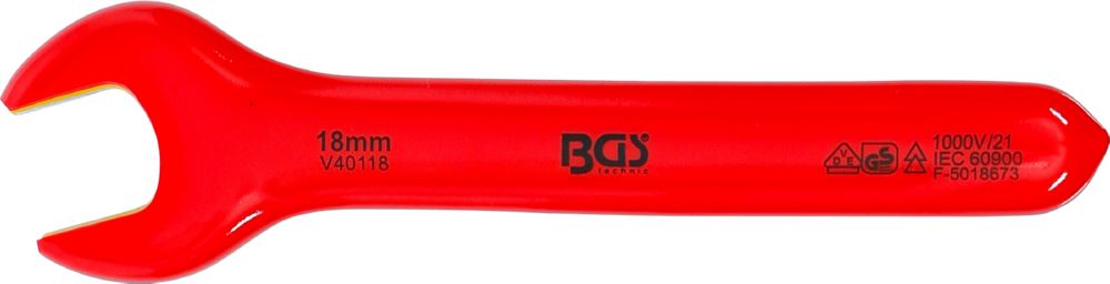 Produktbild BGS VDE Einmaulschlüssel 18 mm bild 3