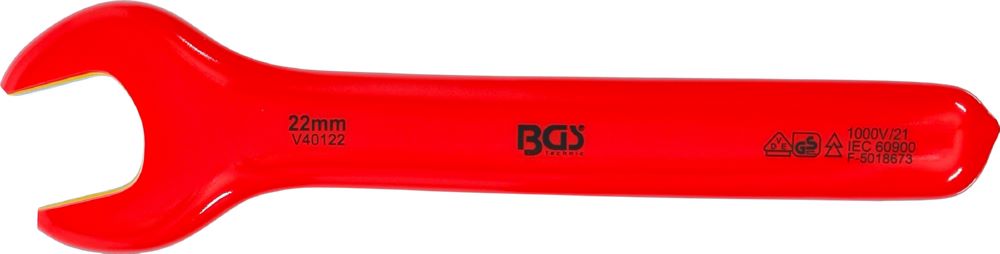 Produktbild BGS VDE Einmaulschlüssel 22 mm bild 3