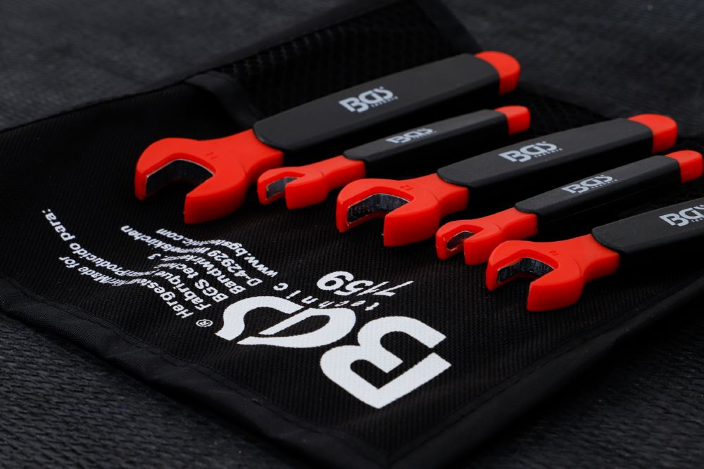 Produktbild BGS VDE Einmaulschlüssel Satz 7 - 14 mm 5 teilig bild 2